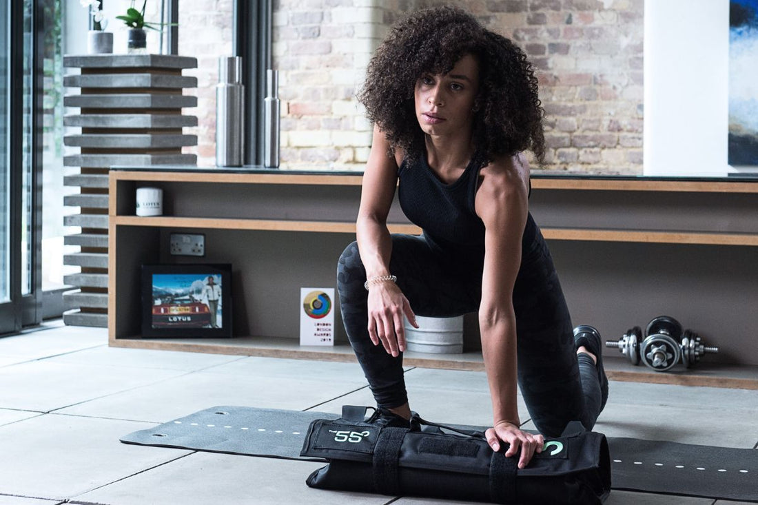 The55 Sandbag Weighted Multi Weight Fitness Bag, Functional Training